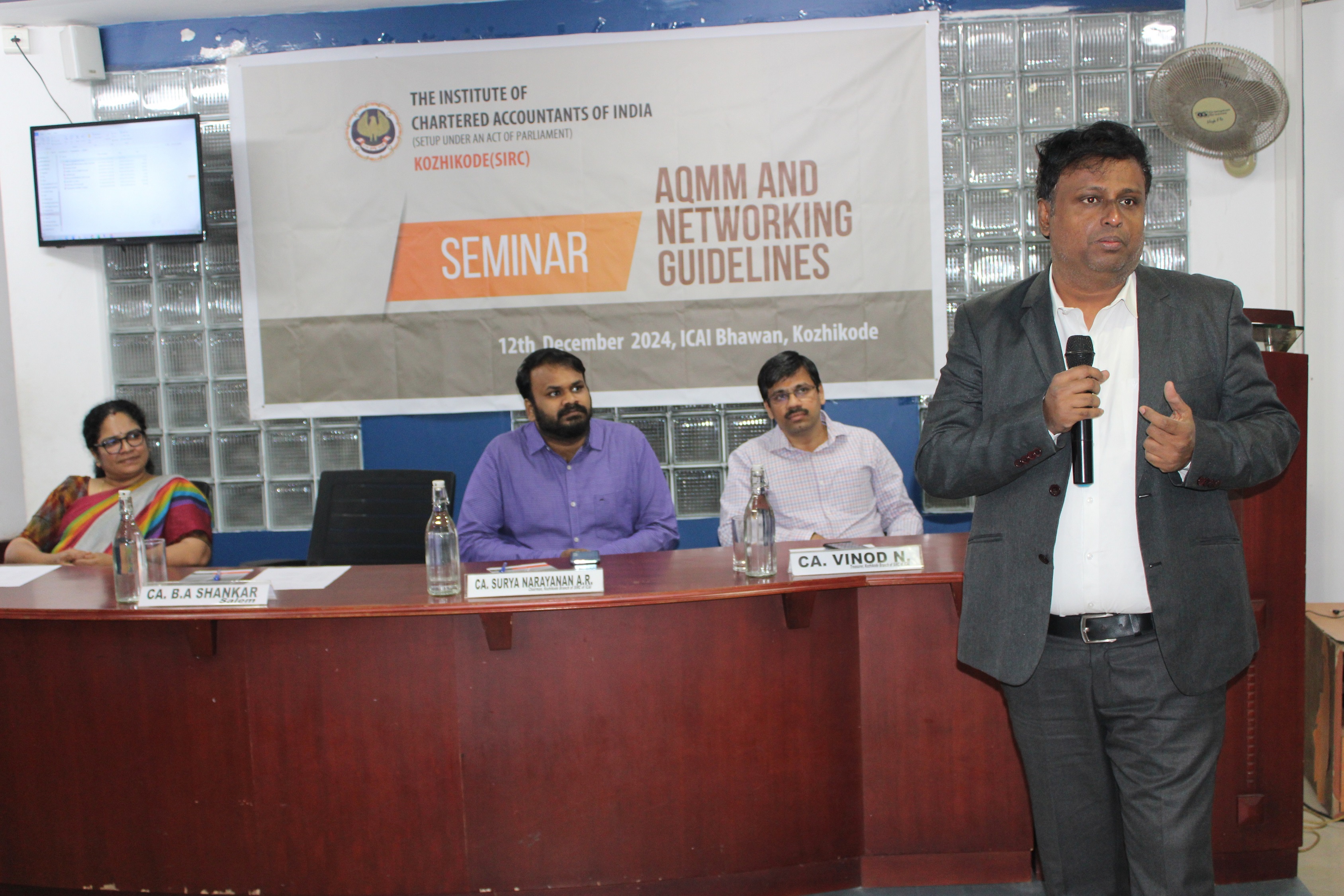 Seminar   on  AQMM and Networking Guidelines
