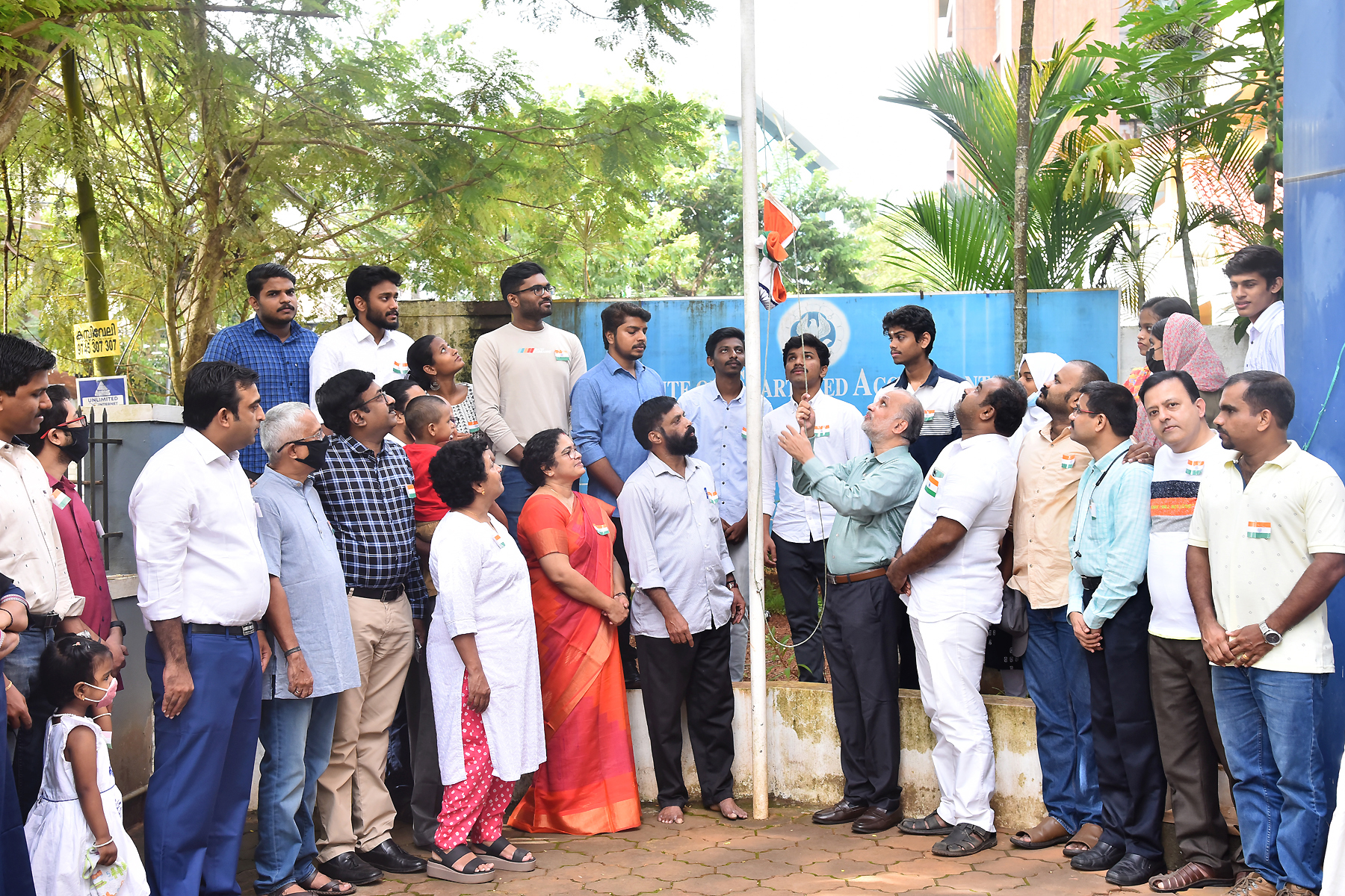 Independence Day Flag Hoisting - 15-8-22