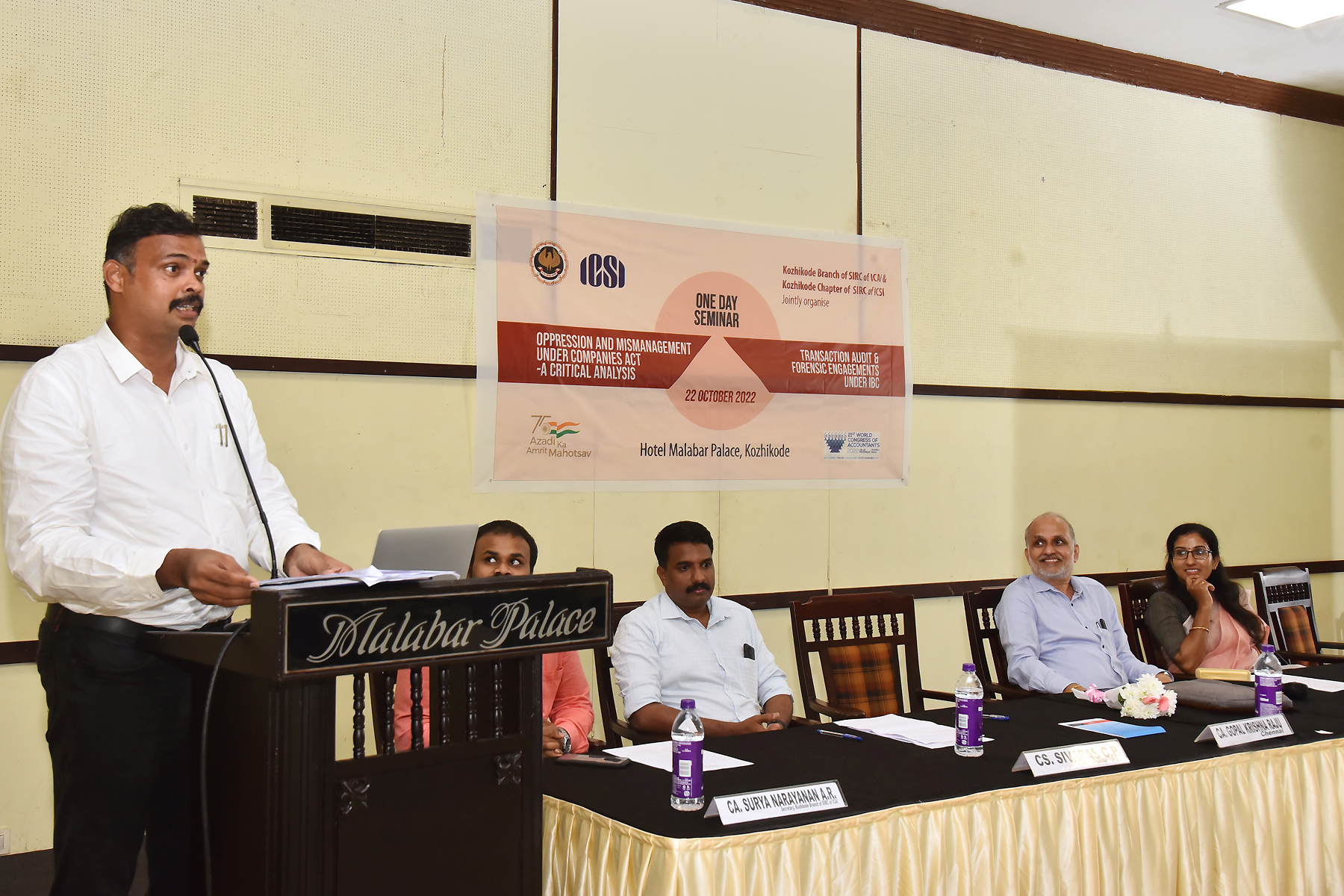 ICAI & ICSI Joint Seminar 22-10-2022