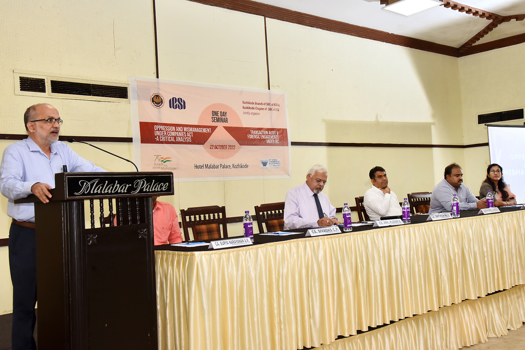 ICAI & ICSI Joint Seminar 22-10-2022