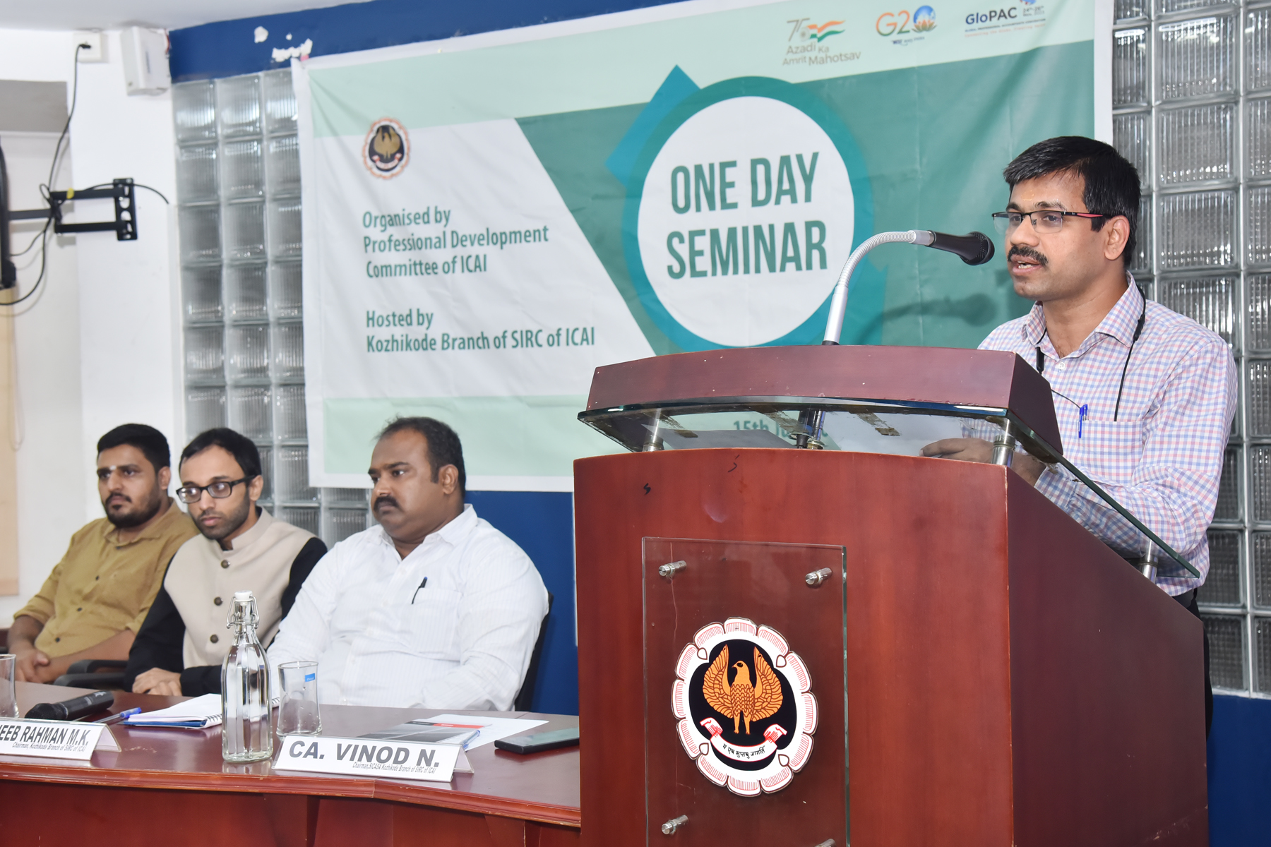One Day Seminar organised by PDC of ICAI 15-7-23