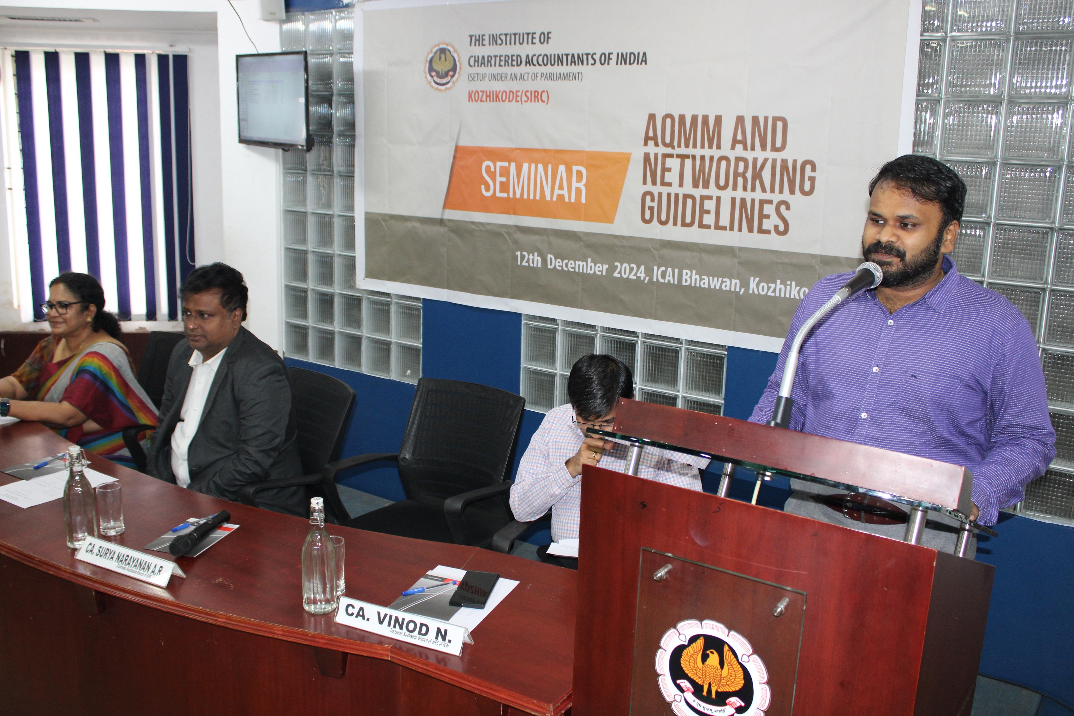 Seminar   on  AQMM and Networking Guidelines