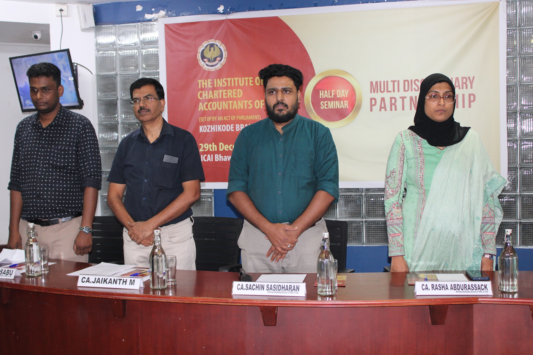 Half Day Seminar on Multi Disciplinary Partnership- 29-12-2025